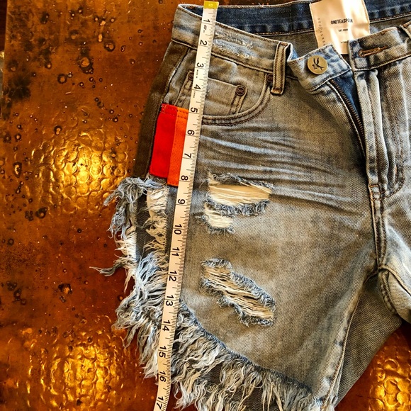 NWT One Teaspoon Frankie Shorts Size 25 Montana - Picture 7 of 9